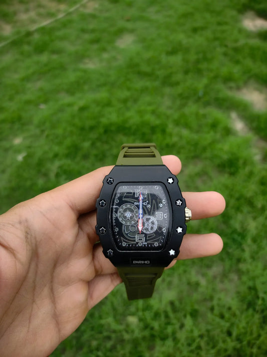 Watch for Mens & Branded Luxury Watch for Boy's | Richard Mille Style Men's Watch, Good Quality Straps Watch.